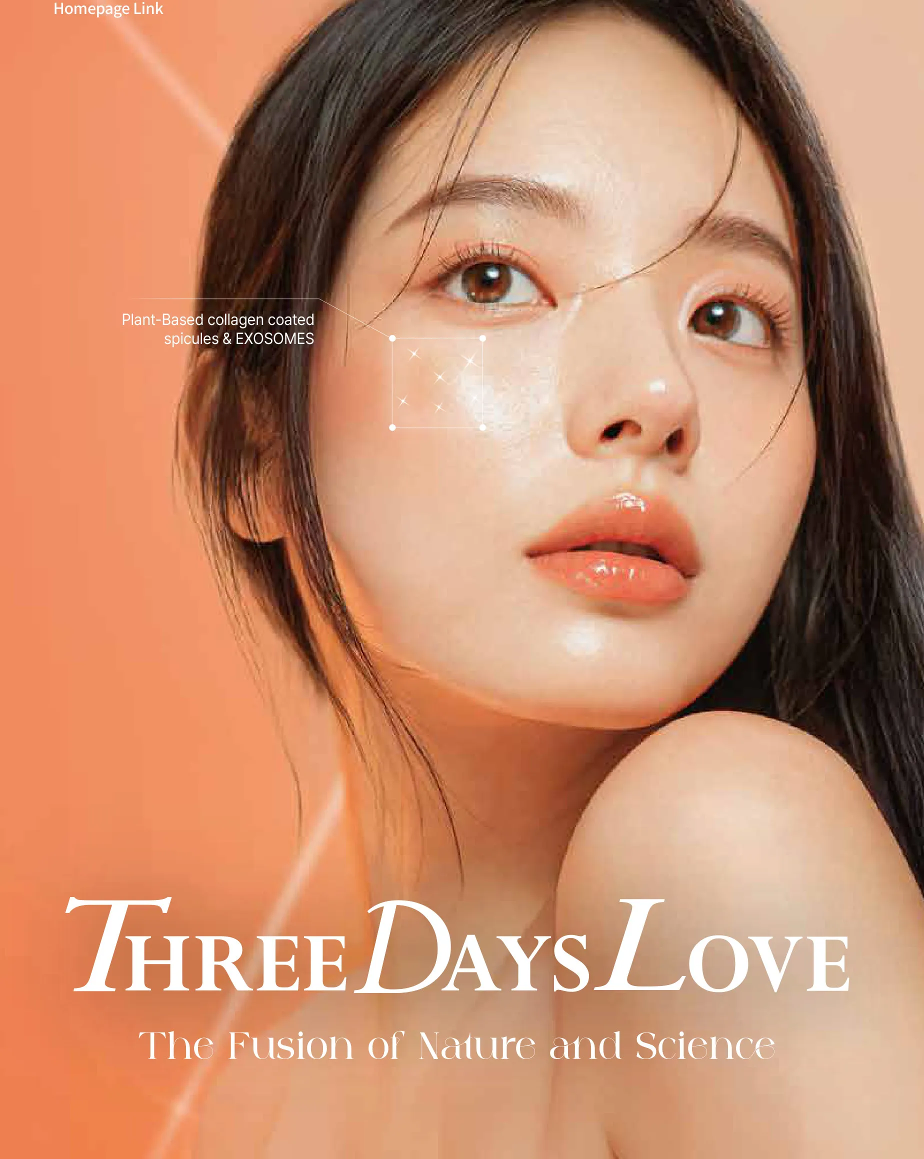 ThreeDaysLove · RETURN 10 · TIME 72 · EXOMERE — THREE DAYS LOVE CO., LTD. — корейская косметологическая компания, специализирующаяся на топической микроигольной (SPICUS®) и экзосомной доставке; бренд-линейки ThreeDaysLove, RETURN 10, TIME 72 и линия EXOMERE