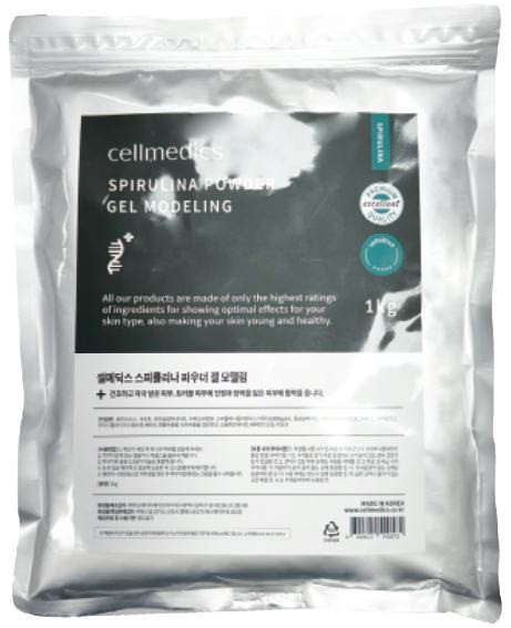 Spirulina Powder Gel Modeling